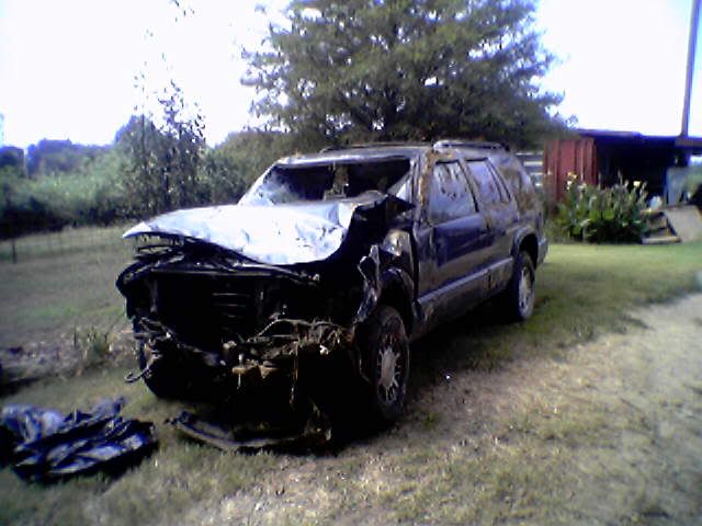 wrecked hummer