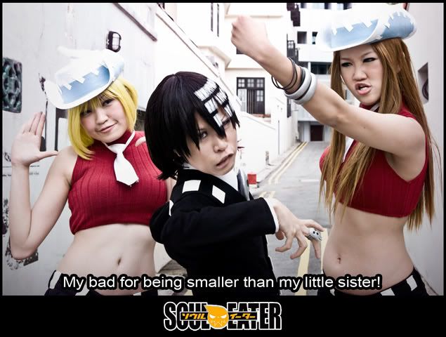 death the kid liz patty Thompson soul eater