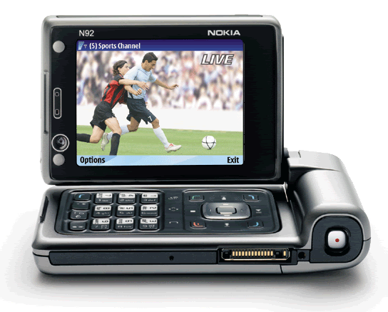 Mobile TV via DVB-H