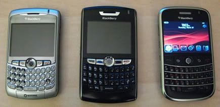 Blackberry 9000: Sleek, but still No Touchscreen!