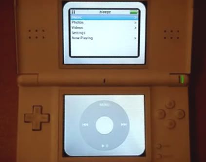 Ipod in your DS Lite