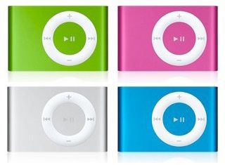 New iPod Shuffle colors New iPod Shuffle colors