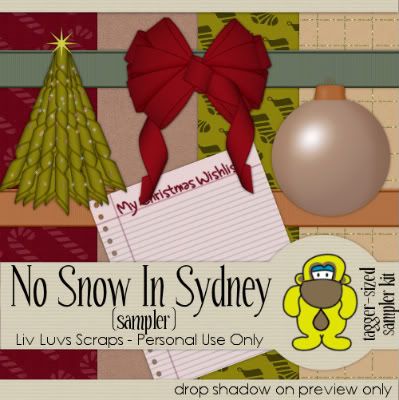 http://livluvsscraps.blogspot.com/2009/12/freebie-no-snow-in-sydney-sampler-kit.html