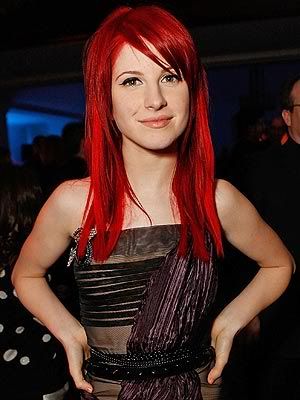 hayley williams red hair. Hayley Williams redhead red