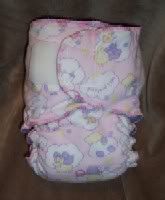 Let's Pretend Pink - Sz Large, Aplix