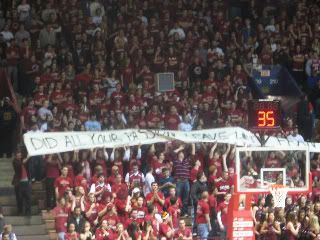 A Rollout by the St. Joes Student Section Makes Light of the Current State of Penns Program
