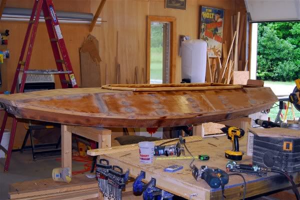 Latest duck boat build : Waterfowl Boats, Motors, &amp; Boat Blinds 