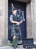 bagpipe boy- they were all over the place