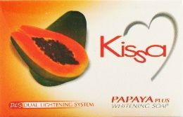 kissa papaya whitening soap