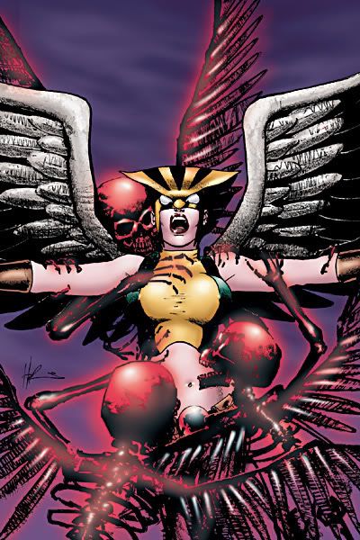 Hawkgirl Without Mask