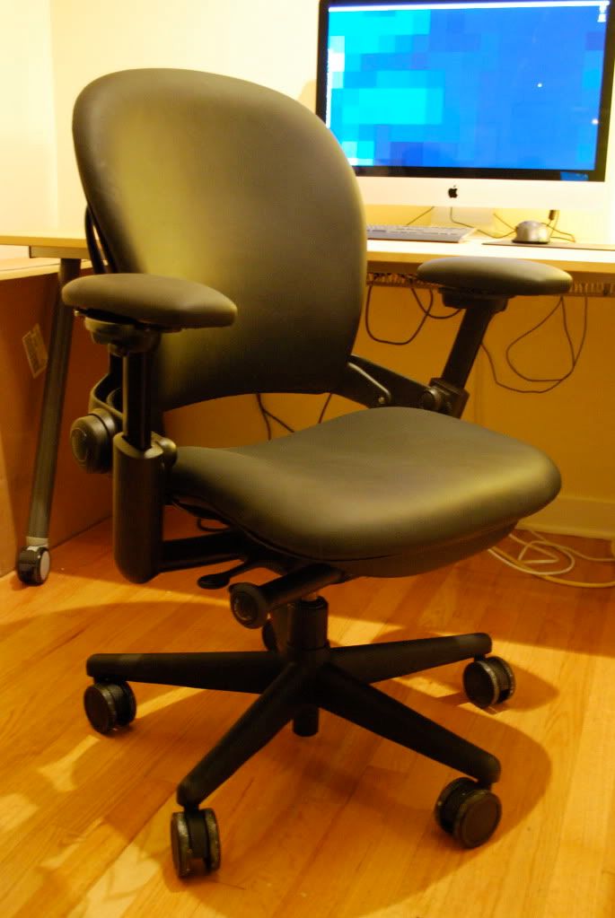 Steelcase Leap Chair. My (new) Steelcase Leap Chair