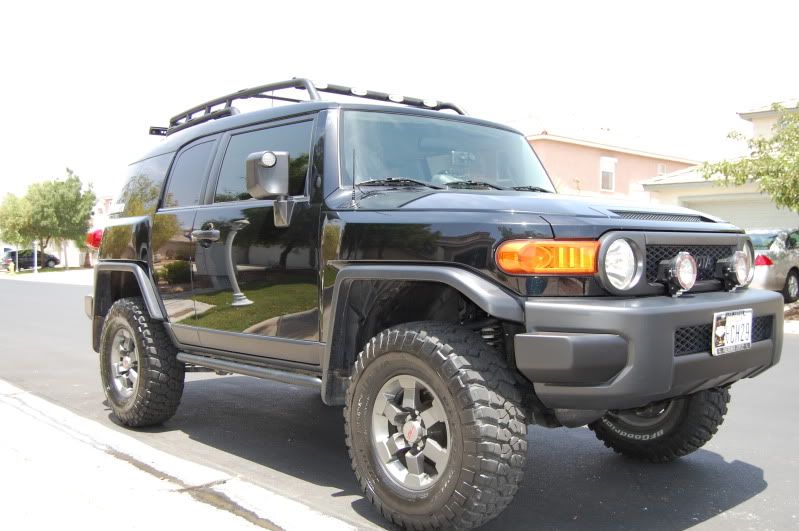 Toyota fj billet light bar