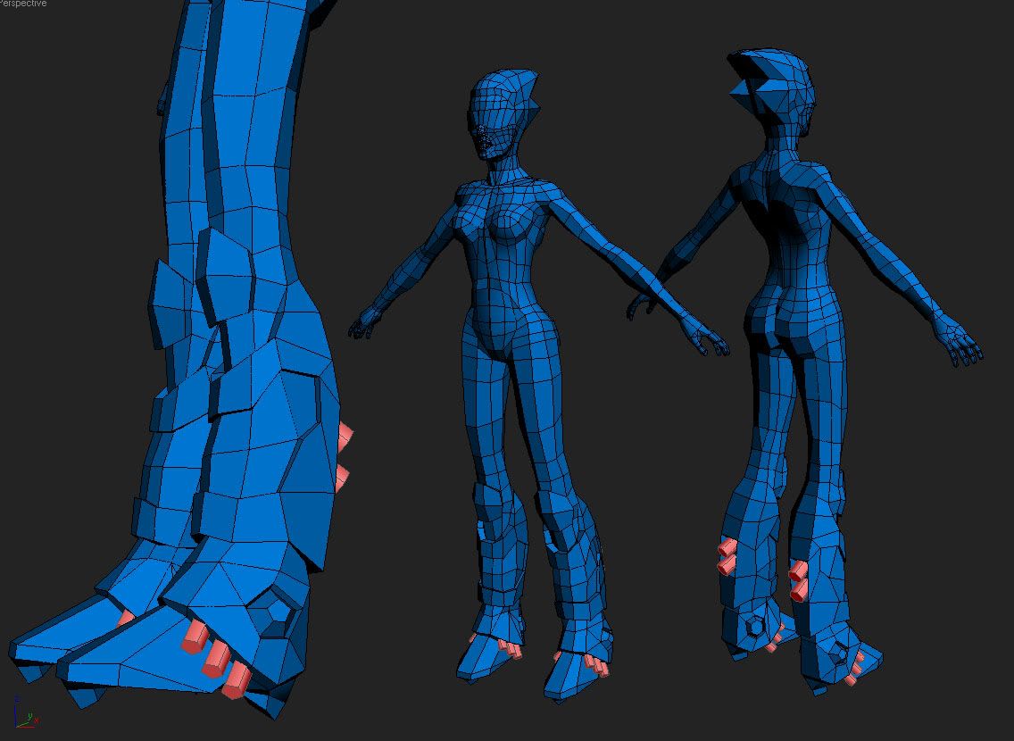 QUAKE 4 custom Models — polycount