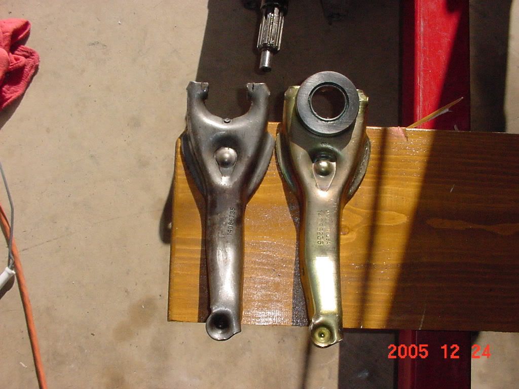 Clutch fork hitting firewall Team Camaro Tech