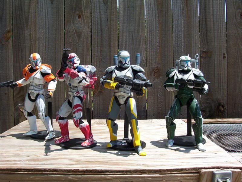 republic commandos action figures