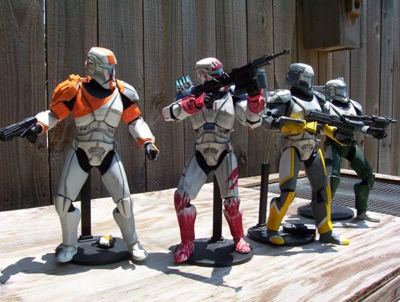 republic commandos action figures