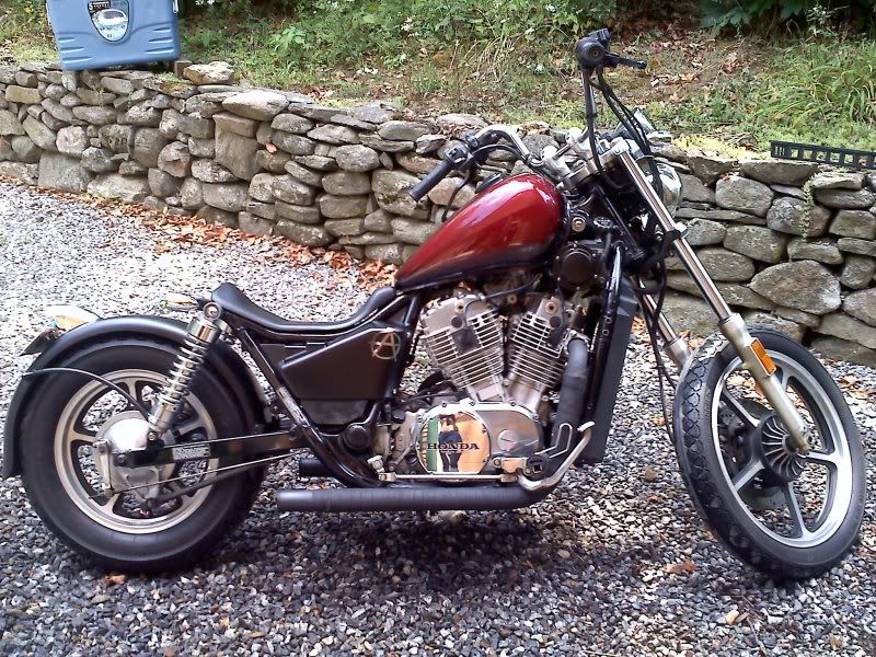 honda vt 750 bobber