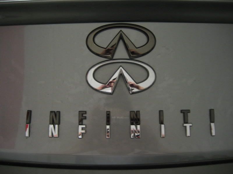 Fs G35 Black Chrome Emblem Set G35driver Infiniti G35 And G37 Forum