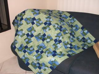 D9P Hydrangea quilt