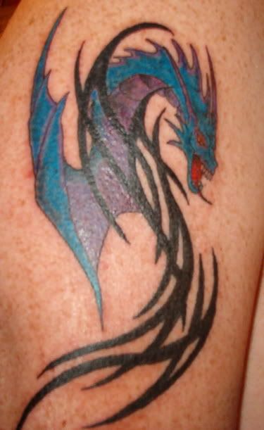 Upper arm dragon tattoo search results from Google