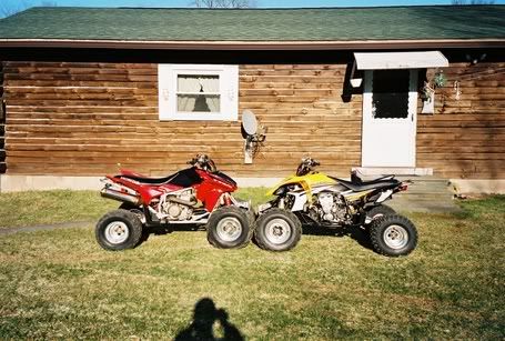 Honda 440ex vs yfz450 #2