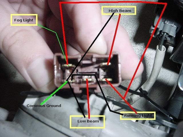 wiring 94 integra head light wires to dc2 headlights - Honda-Tech
