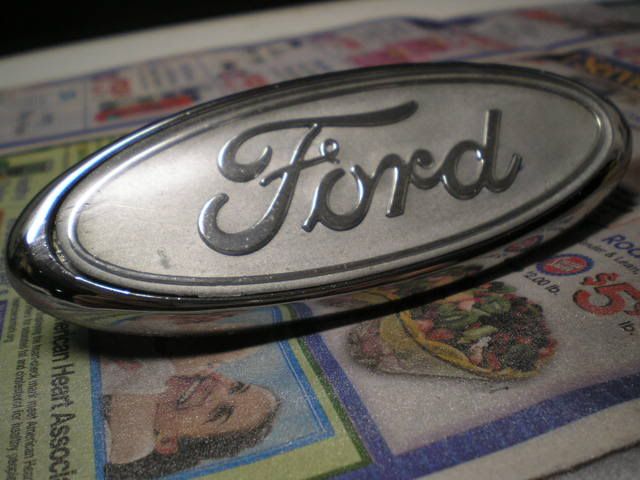 ford emblems custom