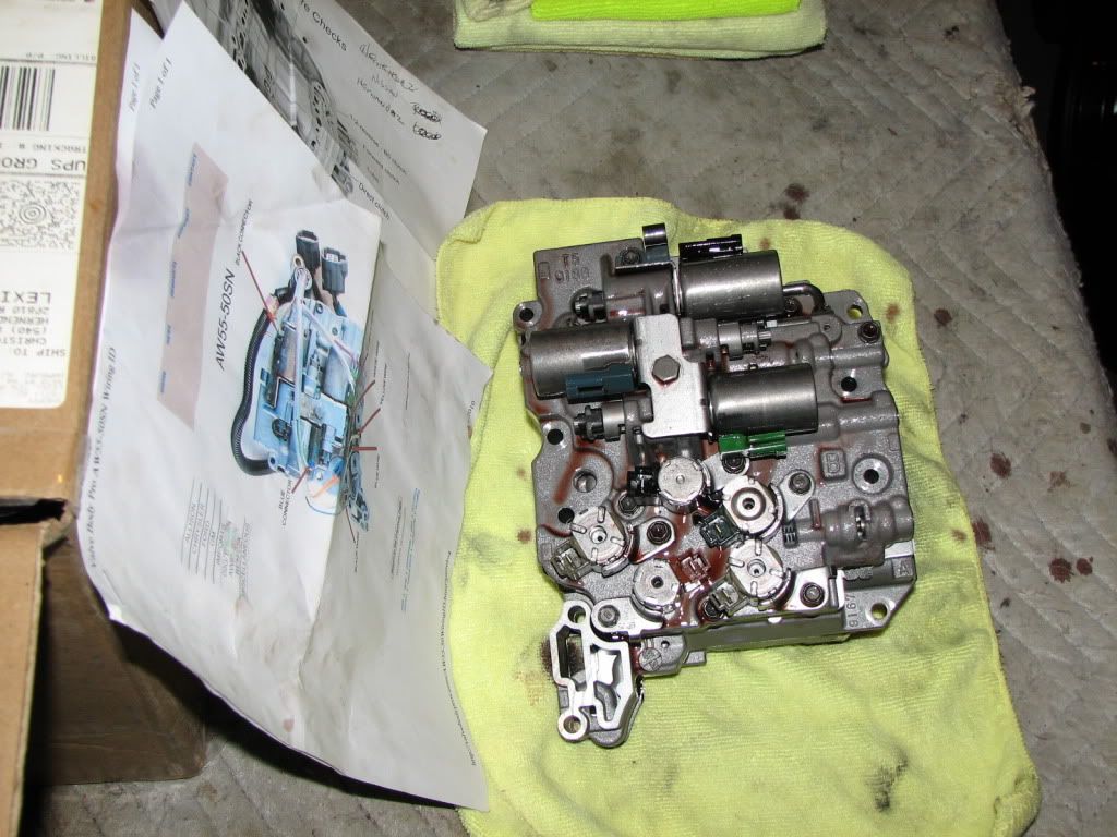 Nissan maxima valve body assembly #4