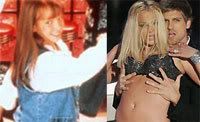 Britney Spears Avant/Après