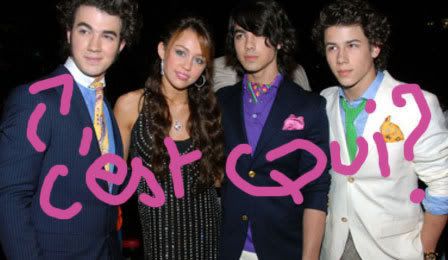 Jonas Brother et Miley Cyrus