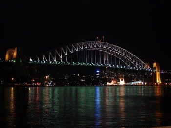 sydney at night