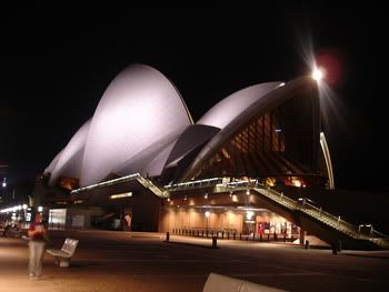 sydney at night