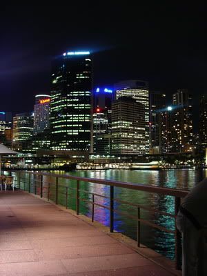 sydney at night