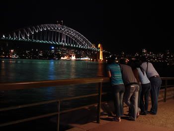 sydney at night