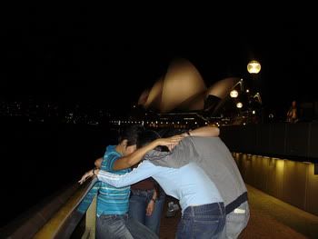 sydney at night