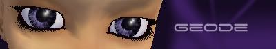 geode purple eyes