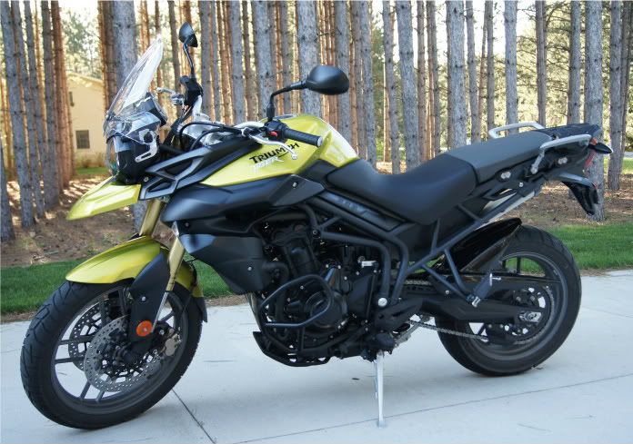 tiger 850 sport seat height