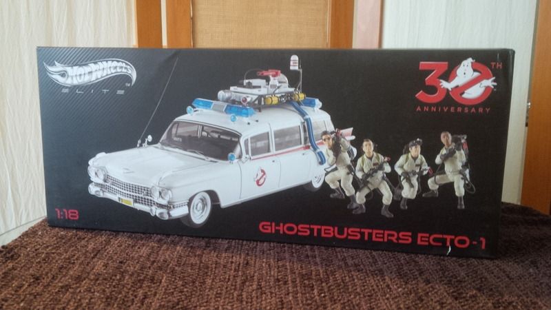 hot wheels ghostbusters 30th anniversary