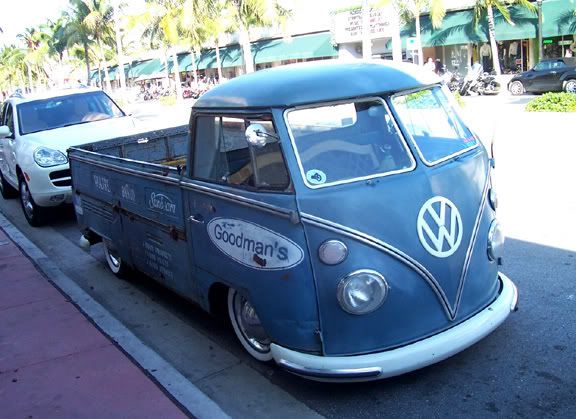 VW bus truck