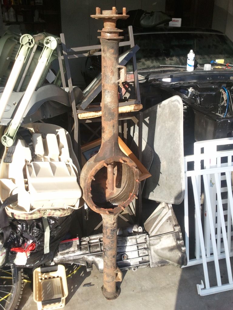 How to clean axle housing Vintage Mustang Forums