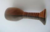 Hand Turned Wooden Baby Rattle