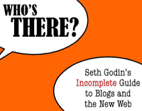 Buku baru tentang blog, Who's There, karya Seth Godin