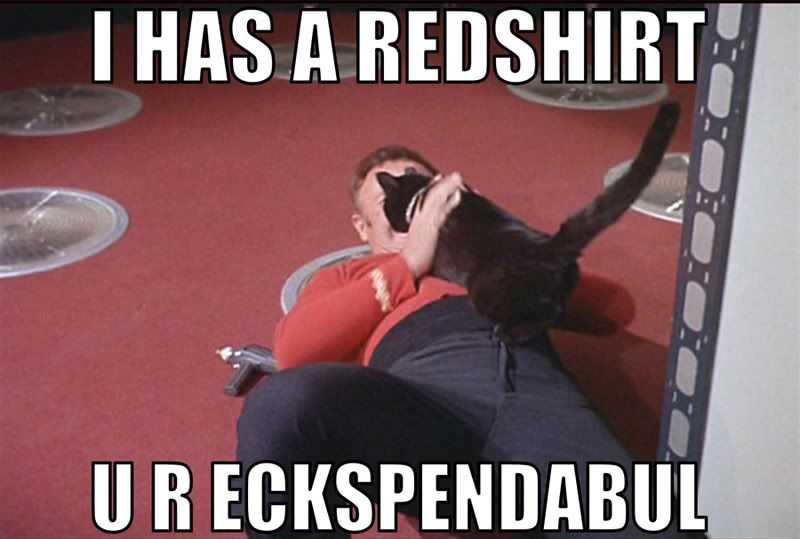 Redshirt expendable Pictures, Images and Photos