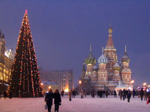 Red Square at Christmas, Moscow Pictures, Images and Photos