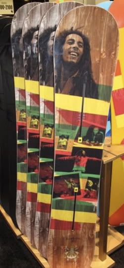 bob marley snowboard