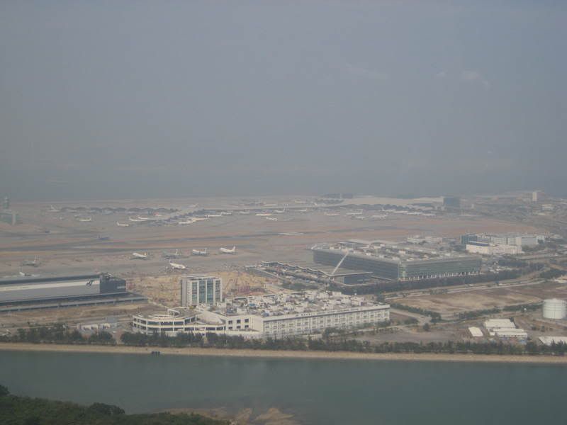 View of HK Airport from Gondola