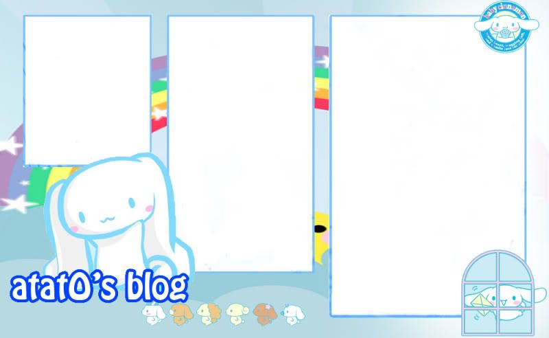 my first made layout for my blog