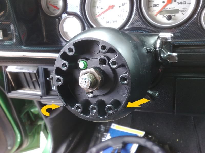 69 Camaro Steering Wheel Install. Team Camaro Tech