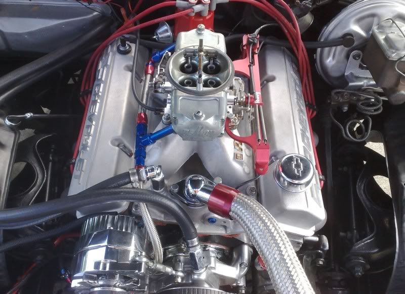 Holley Throttle Cable Bracket Install