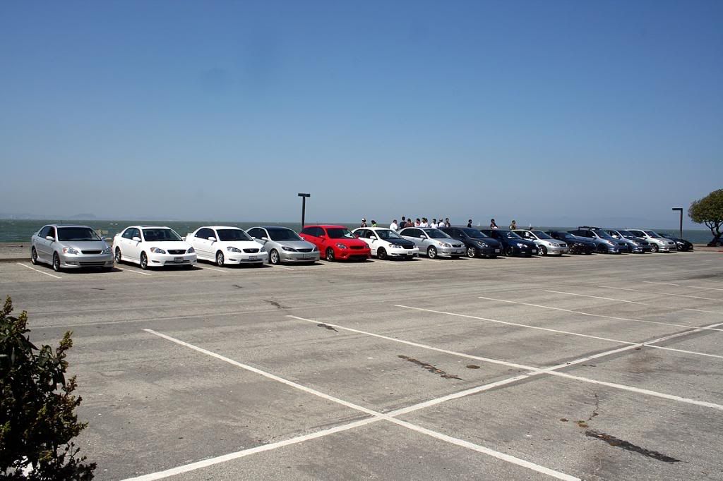 Lined up on the bay. Lined up on the bay. Photo by Me.